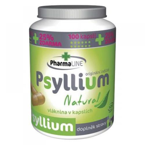 Pharmaline Psyllium Natural 100 capsules + 25% free