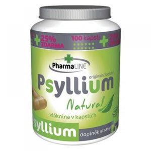 Pharmaline Psyllium Natural 100 capsules + 25% free