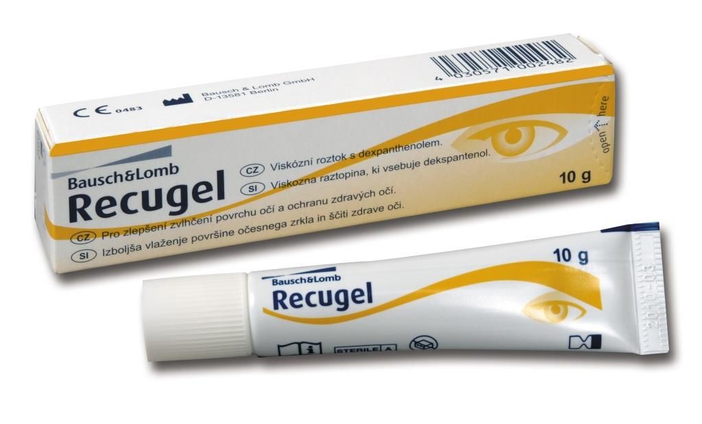 Bausch + Lomb Recugel eye gel 10 g – My Dr. XM
