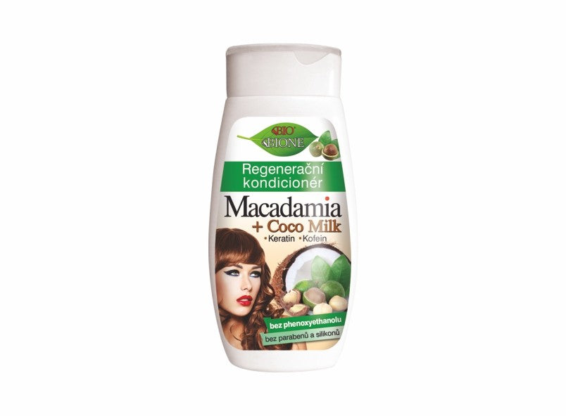 BIONE Regenerating conditioner MACADAMIA + COCO MILK 260 ml