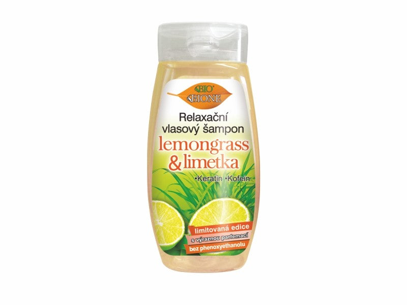 BIONE Relaxing hair shampoo LEMONGRASS & LIMETKA 260 ml