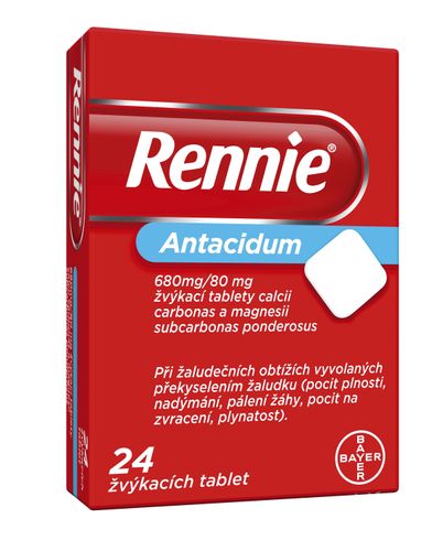 Rennie 24 chewable tablets