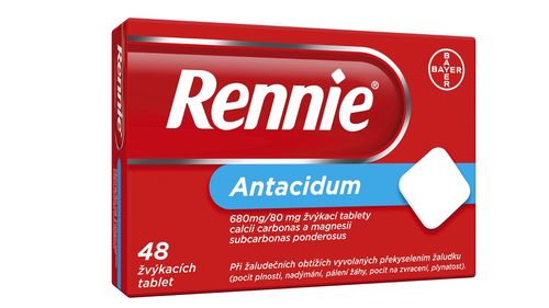 Rennie 48 chewable tablets
