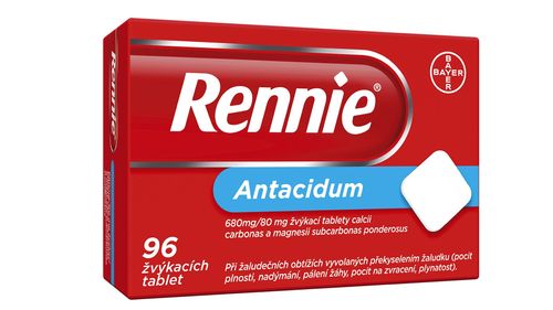 Rennie 96 chewable tablets