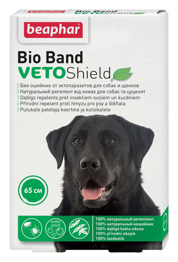 Repellent collar for dogs Beaphar Bio Band Veto Shield 65 cm