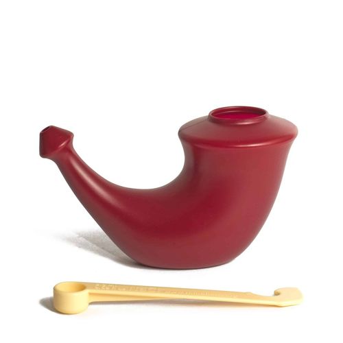 Rhino Horn Nose rinse pot red