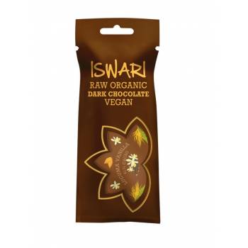 Iswari BIO RAW Chocolate candy lucuma vanilla 61% cocoa 40 g - mydrxm.com