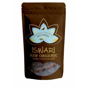 Iswari BIO RAW Chocolate candy vanilla 60% cocoa 200 g - mydrxm.com