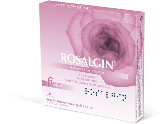 Rosalgin powder for vaginal solution 6x0.5 g - mydrxm.com