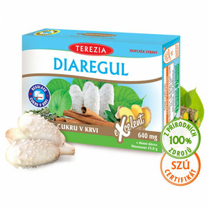 Organic Diaregul Blood Sugar BIO Treatment 60 pcs vitamins 640mg Hedgehog Ginger - mydrxm.com
