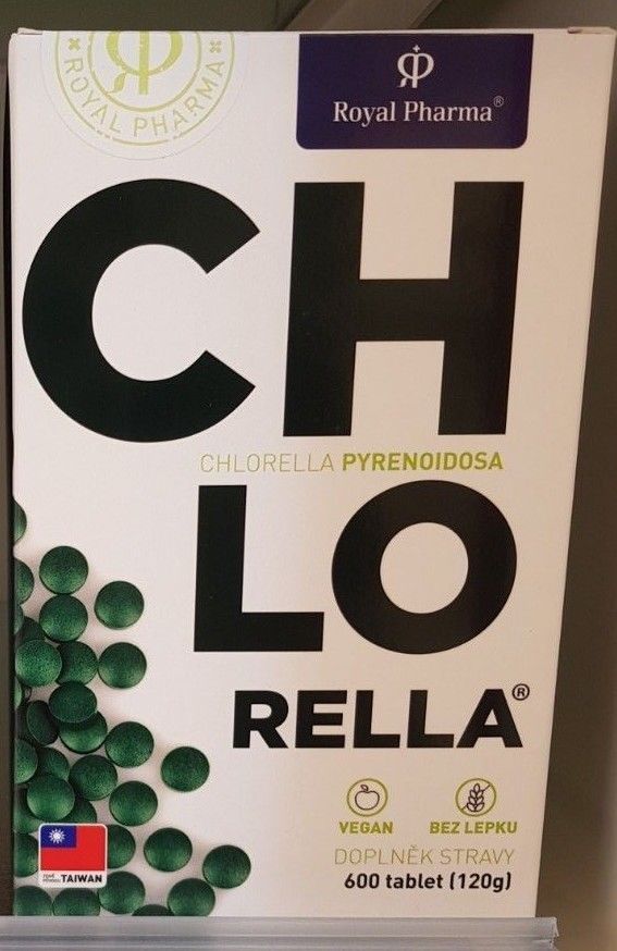 Royal Pharma Chlorella Pyreinodosa 600 tablets Vegan BIO vitamins Detox Diet - mydrxm.com