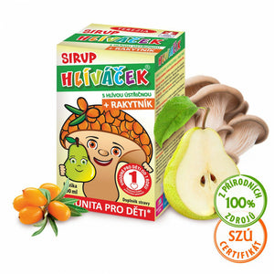 100% Organic KIDS Oyster Mushroom & Sea Buckthorn Pears Syrup Natural vitamins - mydrxm.com