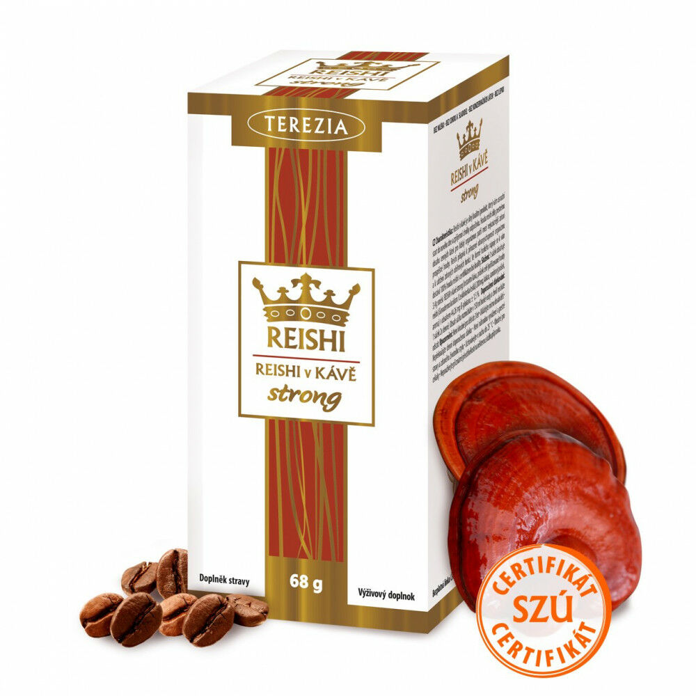 100% Organic REISHI Strong Coffee Drink 68 gr Natural BIO vitamin - mydrxm.com