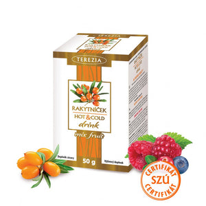 Organic Sea Buckthorn Hot & Cold Drink Mix Fruit 50gr Natural BIO vitamins - mydrxm.com