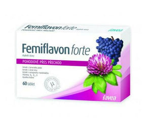 Femiflavon Forte Vitamins for adult women menopause Natural complex 60 tablets - mydrxm.com