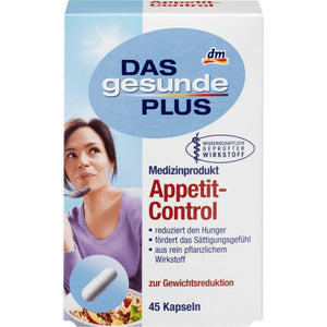 Das Gesunde Appetite Control food supplement vitamins 45 capsules reduce hunger - mydrxm.com