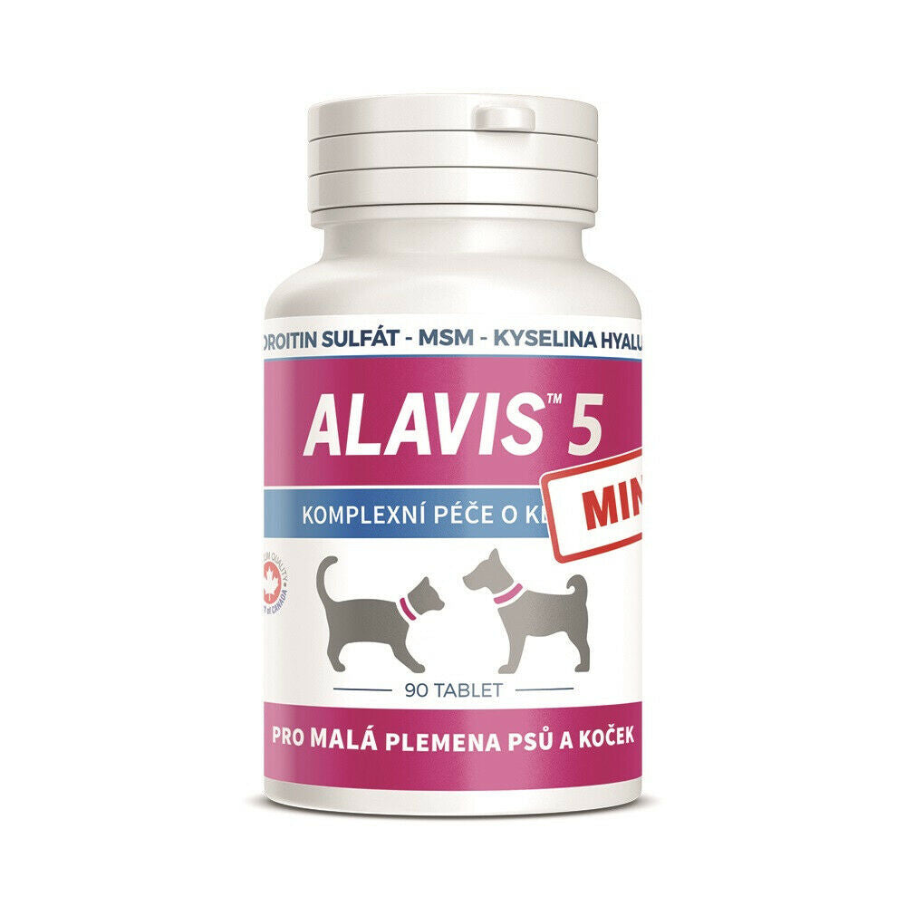 Alavis 5 MINI Dog & Cat Joints Complex Care 90 capsule Vitamins MSM - mydrxm.com