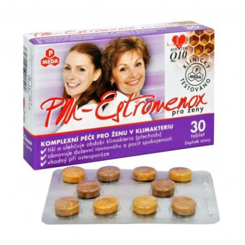 PM Estromenox Vitamins for adult women menopause Natural complex 30 tablets - mydrxm.com