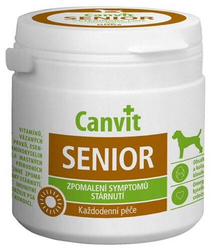 Canvit Senior Omega Vitamins for Old and Aging Dogs Food Supplement 100g - mydrxm.com