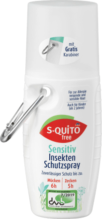 S-quito free Insect spray Sensitive, 100 ml