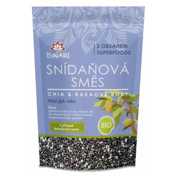Iswari BIO Breakfast mixture chia-cocoa beans 300 g - mydrxm.com