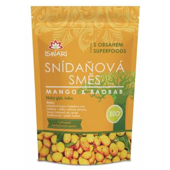 Iswari BIO Breakfast mix mango-baobab 300 g - mydrxm.com