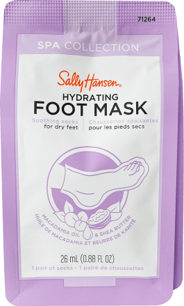 Sally Hansen hydrating foot mask socks, 1 pair