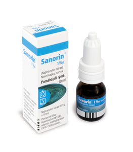 Sanorin 1 % nasal drops 10 ml - mydrxm.com