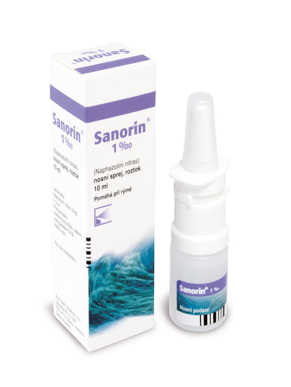 Sanorin 1 ‰ nasal spray 10 ml - mydrxm.com