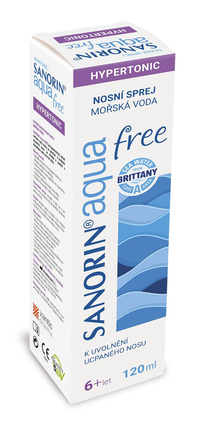 Sanorin Aqua Sea Salt Spray 120 ml - mydrxm.com