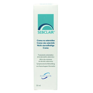 Sebclair cream 30 ml seborrheic dermatitis treatment - mydrxm.com