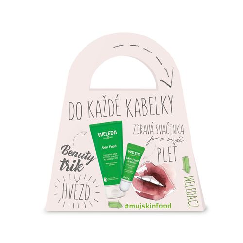 Weleda Skin Food in each handbag cream 30 ml + lip care 8 ml