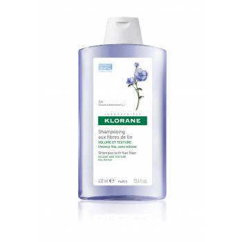 KLORANE 400 ml fine hair shampoo with linen fibers - mydrxm.com