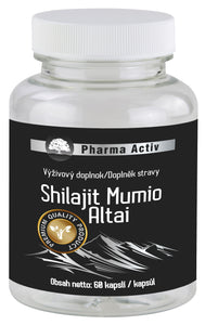 Pharma Activ Shilajit Mumio Altai 60 capsules - mydrxm.com