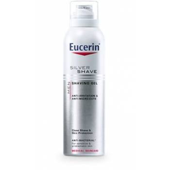 Eucerin MEN SILVER SHAVE shaving gel 150 ml - mydrxm.com