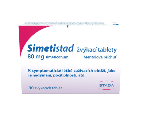 Simetistad 80 mg 30 chewable tablets - mydrxm.com