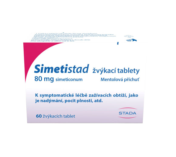 Simetistad 80 mg 60 chewable tablets - mydrxm.com