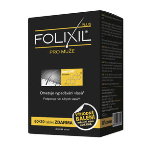 Folixil Plus for men 60 tablets + 30 FREE