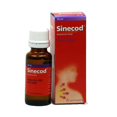 Novartis Sinecod drops 20 ml - mydrxm.com