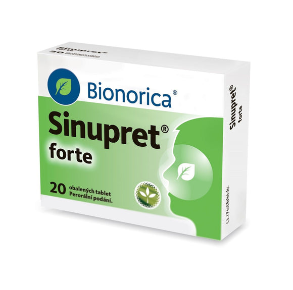Sinupret forte 20 coated tablets - mydrxm.com