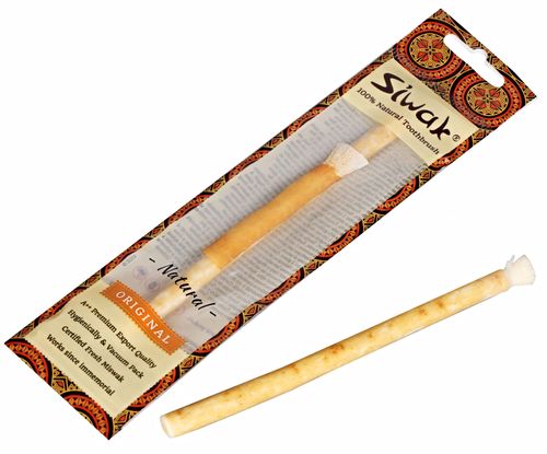 Siwak Natural Toothbrush Natural 1 p