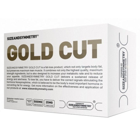 SIZEANDSYMMETRY GOLD CUT 60 CAPSULES - mydrxm.com
