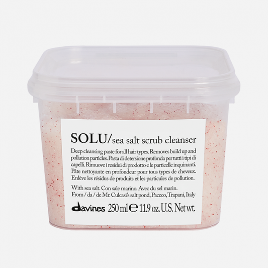 Davines Essential Haircare SOLU sea salt scrub cleanser 250ml