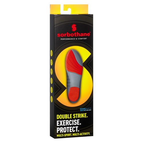 Sorbothane Double Strike size 38-40 gel insoles