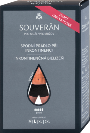 SOUVERÄN incontinence underwear for men, size L, 1 pc