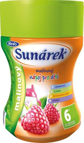 Sunárek Instant raspberry drink - jar