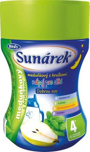 Sunarek Good night lemon & pear instant drink - jar  200 g