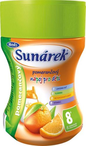 Sunárek Instant orange drink - jar 200 g