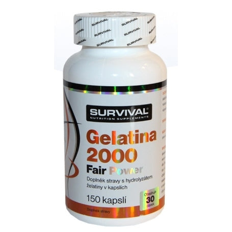 SURVIVAL GELATINA 2000 FAIR POWER 150 CAPSULES - mydrxm.com