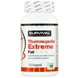 SURVIVAL THERMOGENIC EXTREME FAIR POWER 120 CAPSULES - mydrxm.com